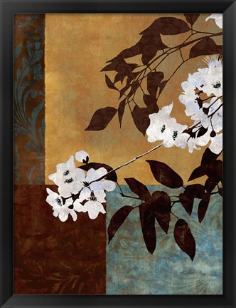 Framed Spring Blossoms II Print