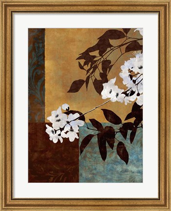 Framed Spring Blossoms II Print
