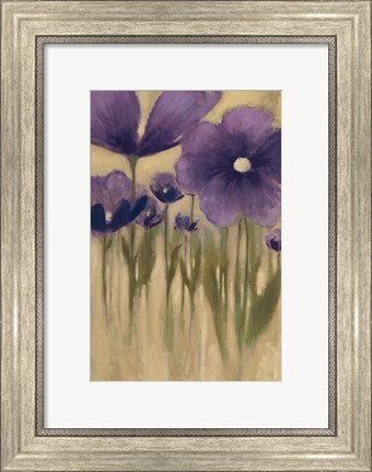 Framed Summer Bloom I Print
