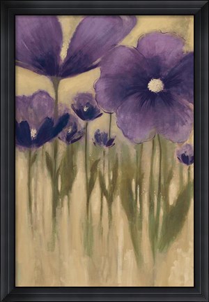 Framed Summer Bloom I Print