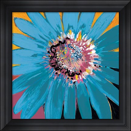 Framed Sunshine Flower II Print
