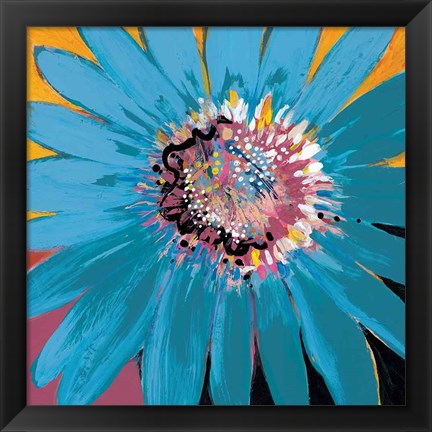 Framed Sunshine Flower II Print