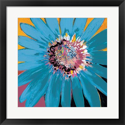 Framed Sunshine Flower II Print