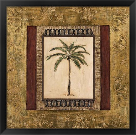 Framed Stately Palm II Print