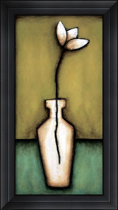 Framed Water Blossoms II Print