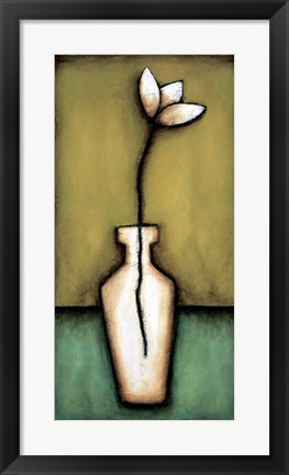 Framed Water Blossoms II Print