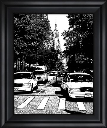 Framed New York Minute I Print