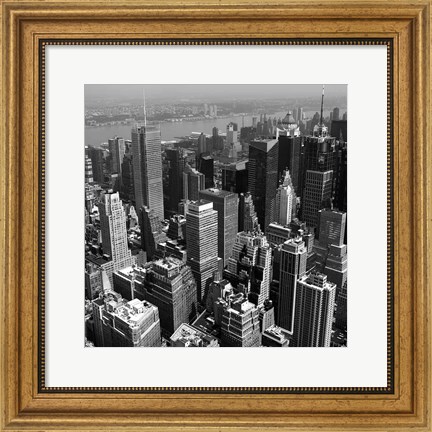 Framed Manhattan to Brooklyn Print