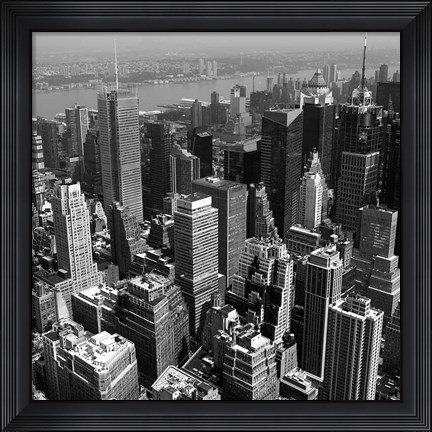 Framed Manhattan to Brooklyn Print