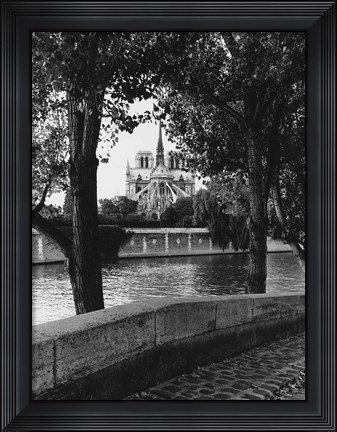 Framed Notre Dame Print