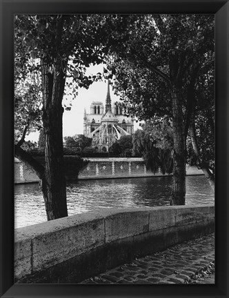 Framed Notre Dame Print