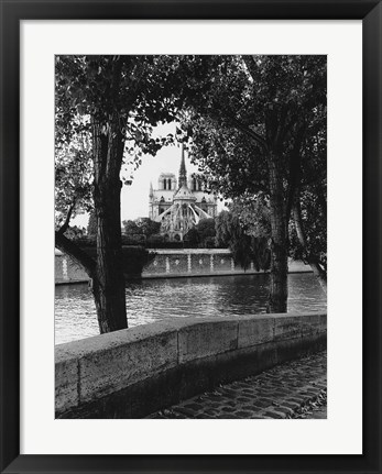 Framed Notre Dame Print