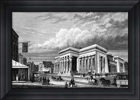 Framed Tombs Hall Of Justice New York City Print