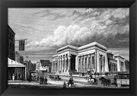 Framed Tombs Hall Of Justice New York City Print