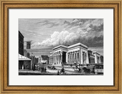 Framed Tombs Hall Of Justice New York City Print