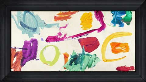 Framed Games of Children Print