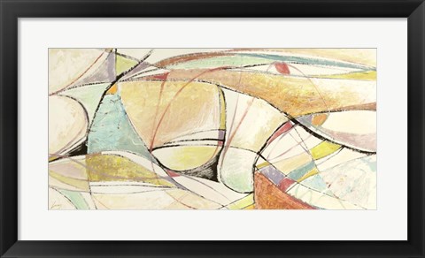 Framed Note Musicali Print