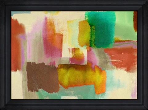 Framed Colorful Sensations Print