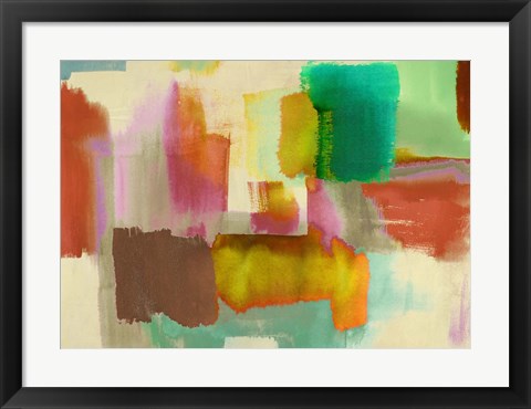 Framed Colorful Sensations Print