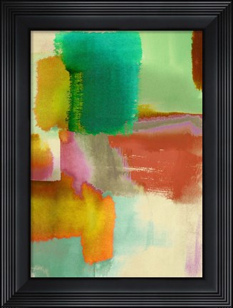 Framed Colorful Sensation II Print
