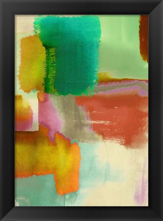 Framed Colorful Sensation II Print