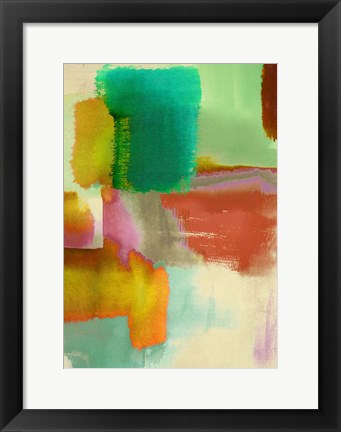 Framed Colorful Sensation II Print