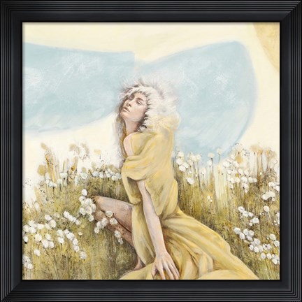 Framed Fairy of the Pale Skies (detail) Print