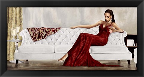 Framed Red Gala Print