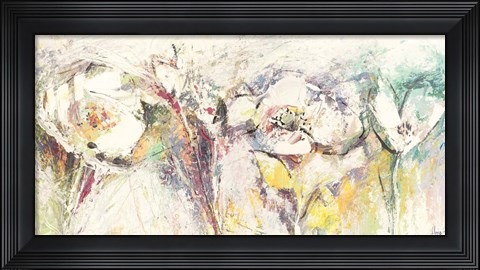 Framed Flora I Print