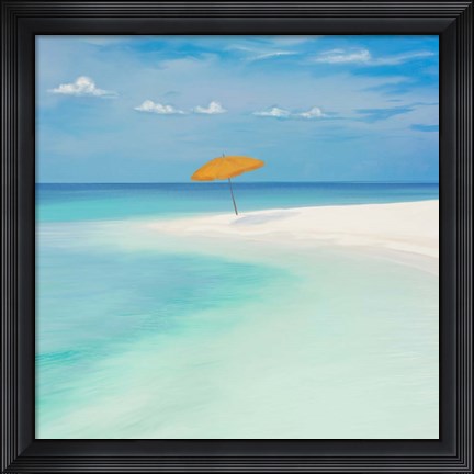 Framed Pomeriggio sul Mare Print
