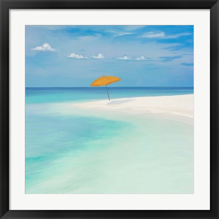 Framed Pomeriggio sul Mare Print