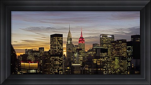 Framed Midtown Manhattan Print