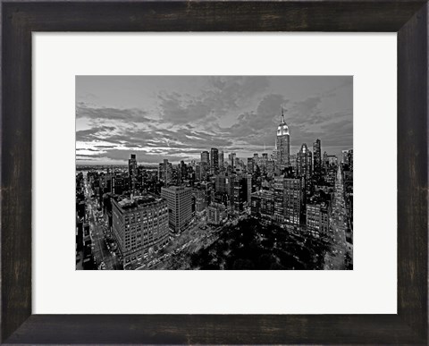 Framed Chelsea and Midtown Manhattan Print