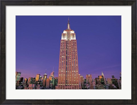 Framed Empire State Building Print
