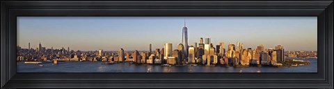 Framed Manhattan and One WTC Print