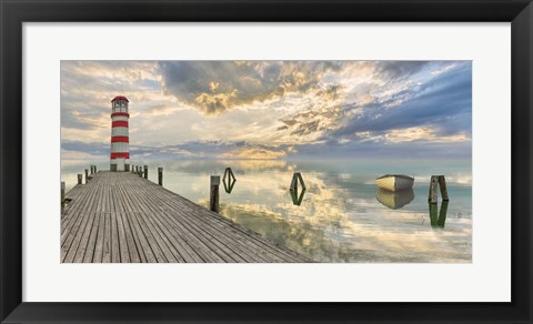 Framed Lighthouse of Tranquillity Print