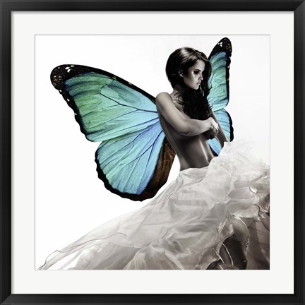 Framed Winged Beauty #1 Print