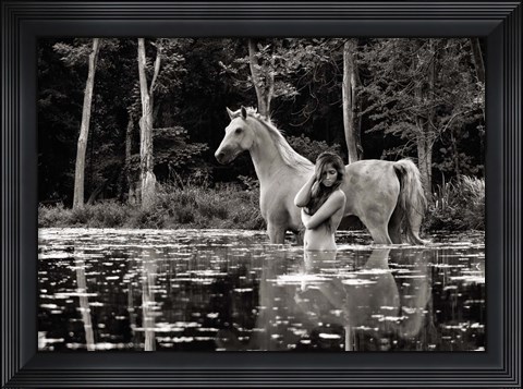 Framed In the Wilderness Print