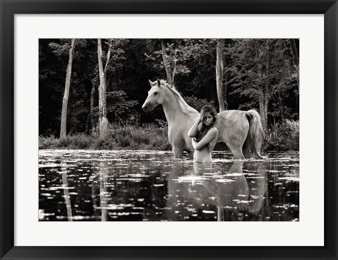 Framed In the Wilderness Print