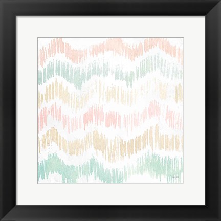 Framed Colors of the Wind III Pastel Print