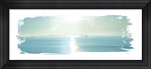 Framed Island Sail Print