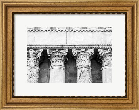Framed Pillars Print