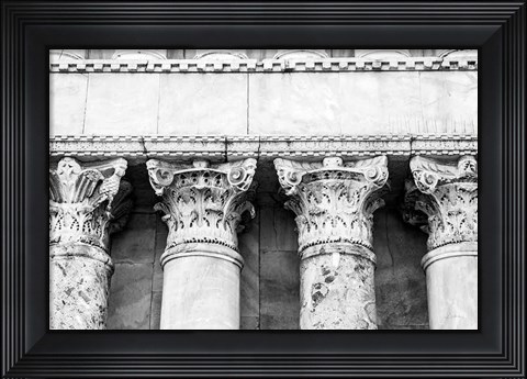 Framed Pillars Print
