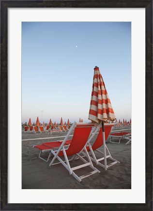 Framed At the Beach IV Print