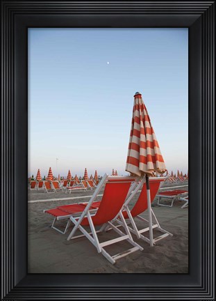 Framed At the Beach IV Print