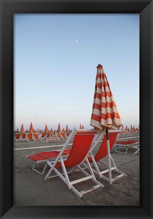 Framed At the Beach IV Print