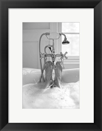 Framed Bubble Bath I Print