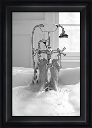 Framed Bubble Bath I Print
