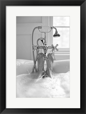 Framed Bubble Bath I Print