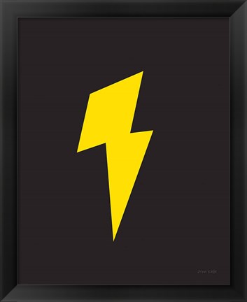 Framed Lightning Print